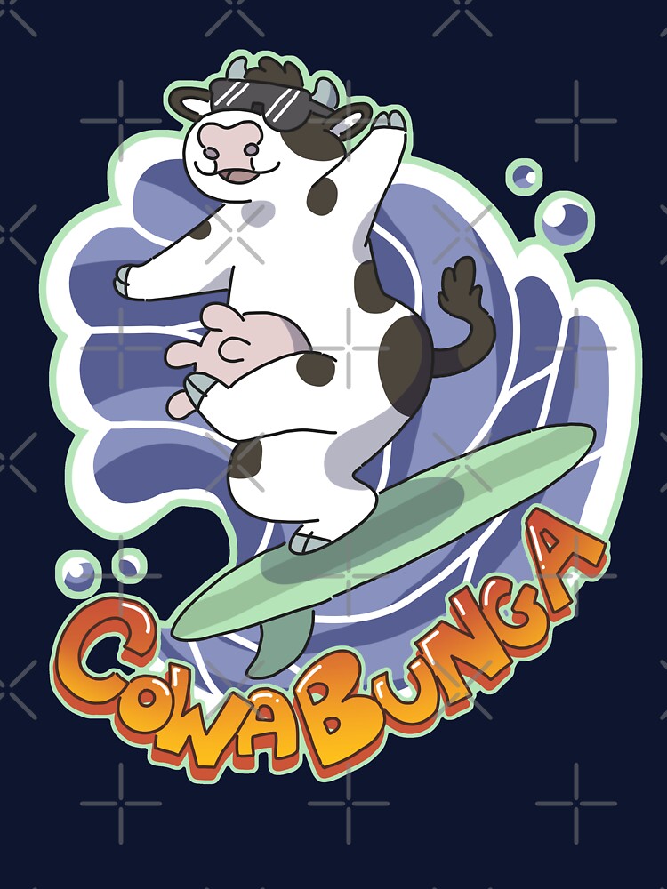 Cow-abunga by CC Art