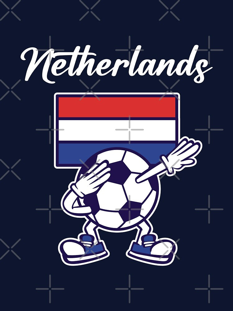 NETHERLANDS - Dabbing Football Soccer Ball - NETHERLANDS by Darling DeDe
