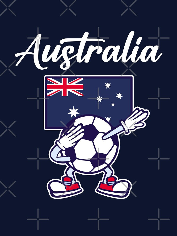 AUSTRALIA - Dabbing Football Soccer Ball - AUSTRALIA by Darling DeDe