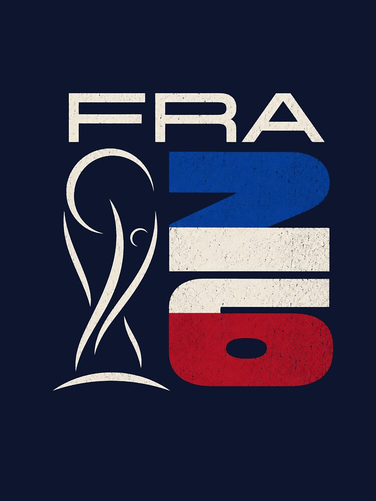 Copy of France Football Fan Cartoon Sticker | French Football Supporter by aminesez22