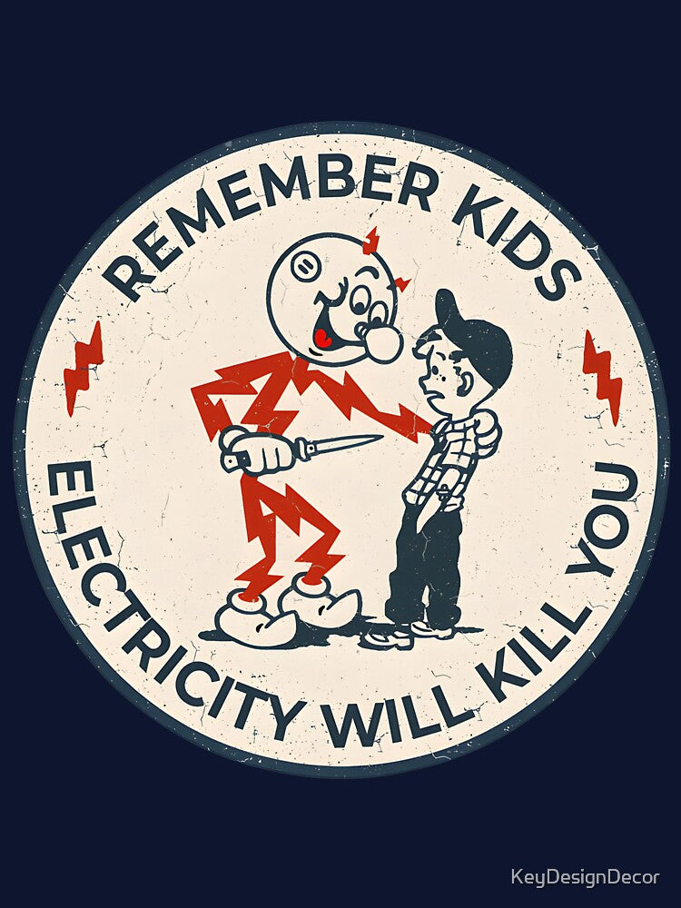 Electricity Kills by KeyDesignDecor