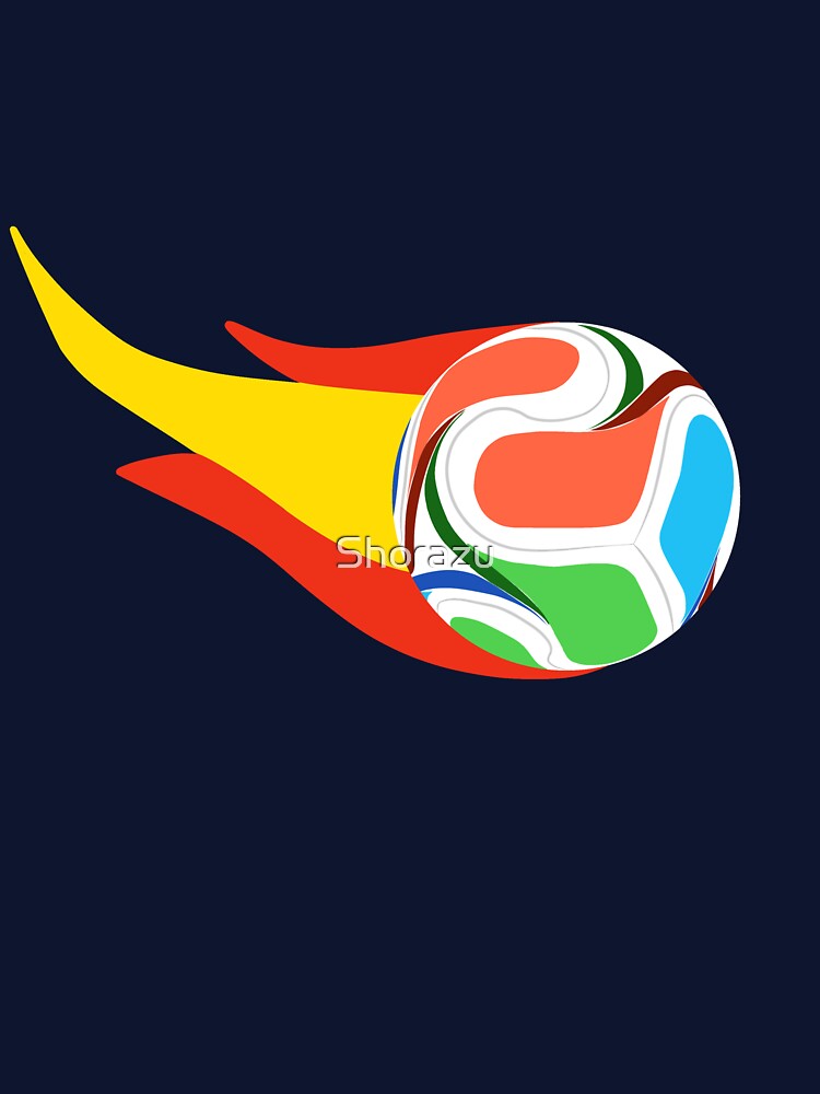 Spain Flaming Soccer Ball – World Cup 2026 by Shorazu
