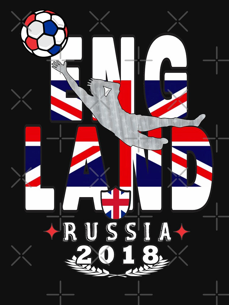 England world cup soccer Russia in 2018 Tshirt by Tetete