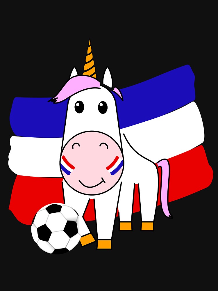 Unicorn Violetta plays football for Croatia by peter2art