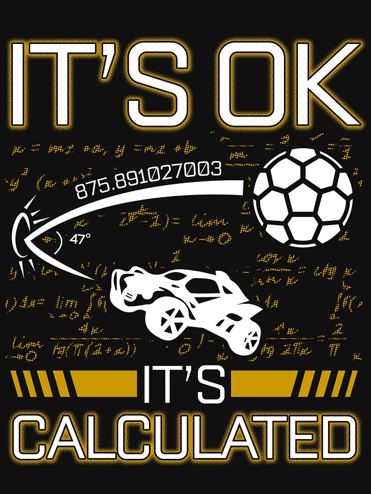 It's OK It's Calculated Car Football Soccer by justcoolmerch
