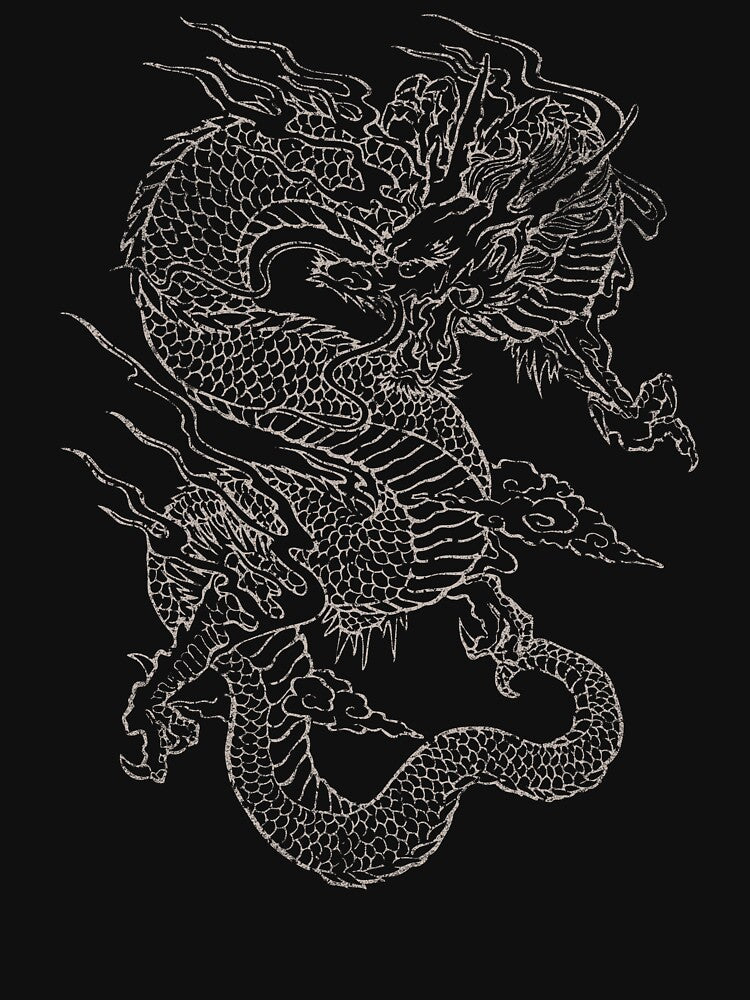 Vintage Dragon by Illustratorial