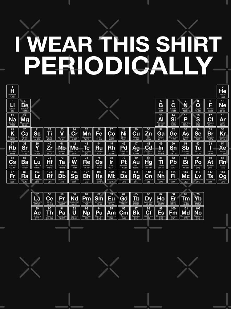 I Wear This Shirt Periodically by DetourShirts