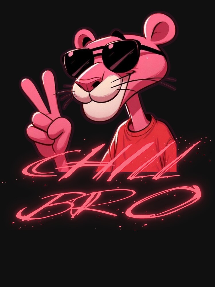 PINK panther chill bro by HANI'SWORLD
