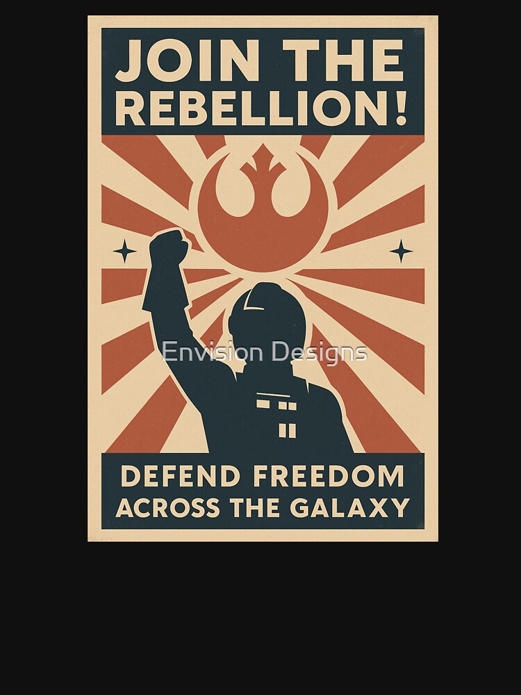 Join the Rebellion | Rebels of the Galactic Space Wars | Scifi Movie Art by Envision Designs