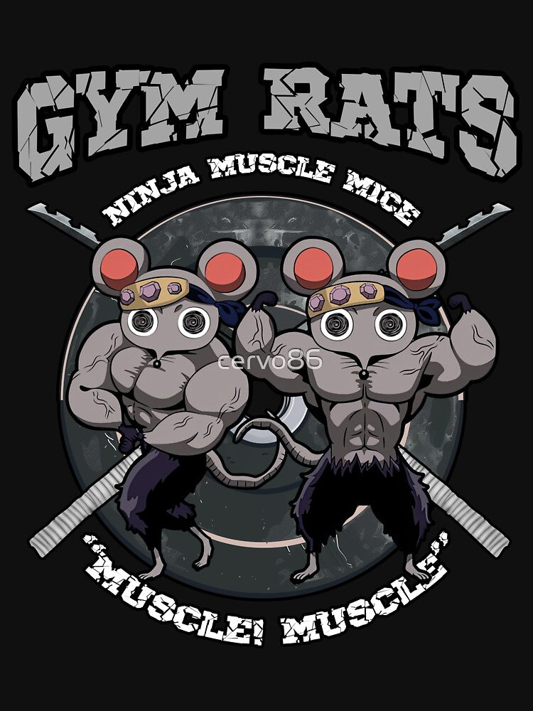 Gym Rats Ninja Muscle Mice by cervo86