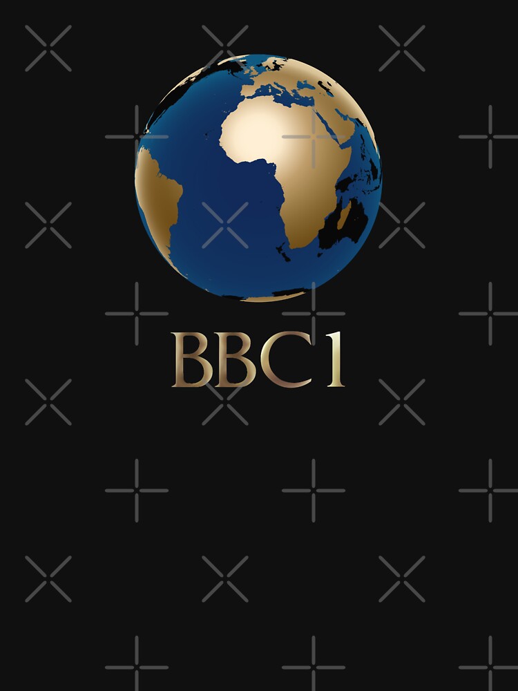 BBC1 1980s gold and blue globe ident COW by On The Cobbles