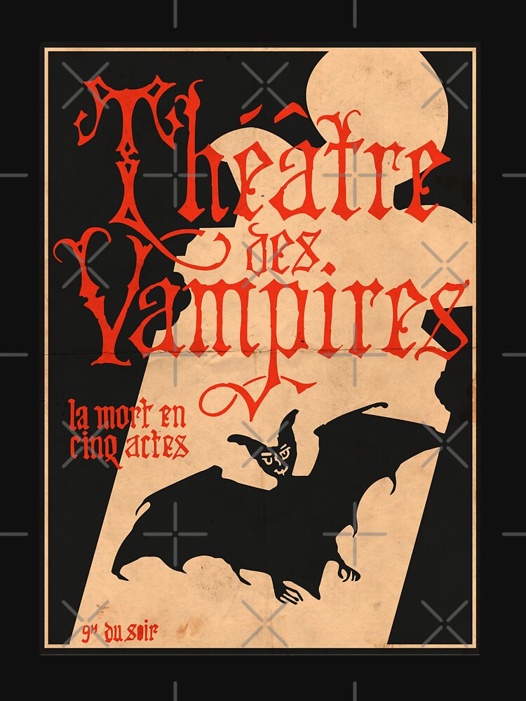 Théâtre des Vampires Poster | Interview with the Vampire Fanart by honey-bloom