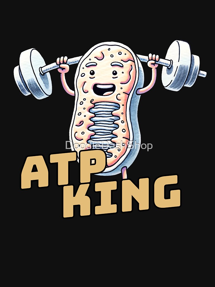 ATP King Micro Biology Design by DoodleDashShop