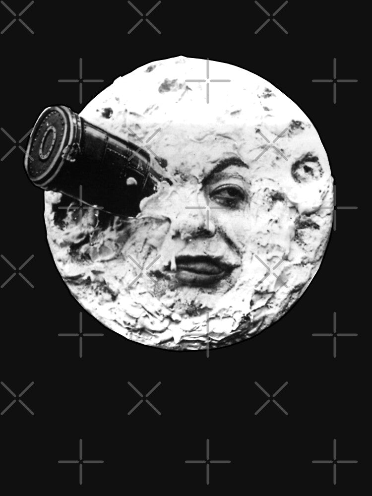 A Trip to the Moon (Le Voyage Dans La Lune) - face only by Chris Lally