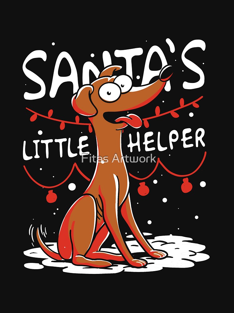 Santa's Little Helper by Fitas Artwork