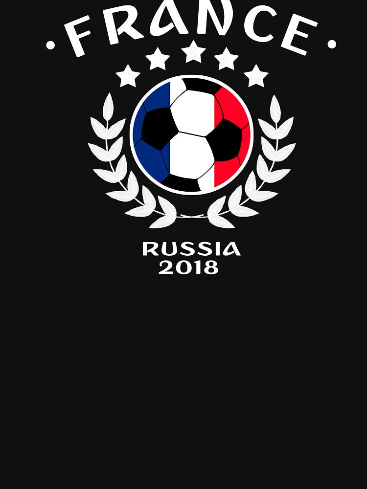 France French Soccer Team Russia 2018 Football fan by edinson753
