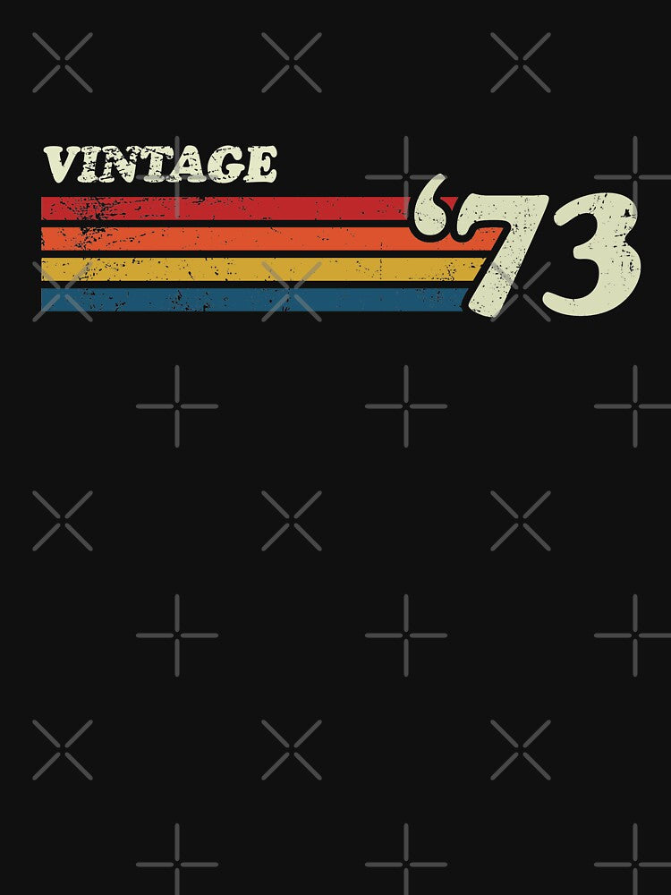 VINTAGE '73 RETRO STRIPES by Teeter-Totter
