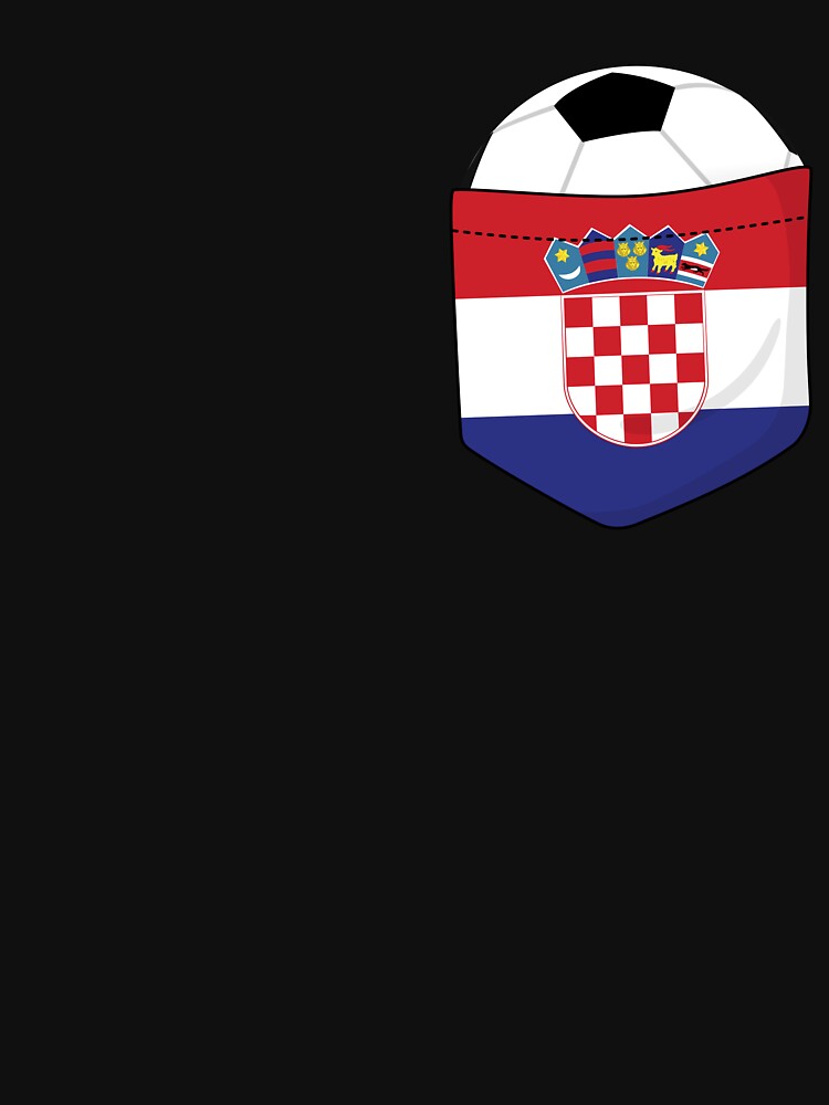 Soccer Croatia in the breast pocket by peter2art