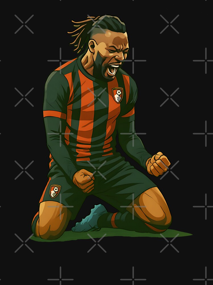 Antoine Semenyo - AFC Bournemouth - AFCB - Knee Slide Celebration - Large print version by ChezDezigns