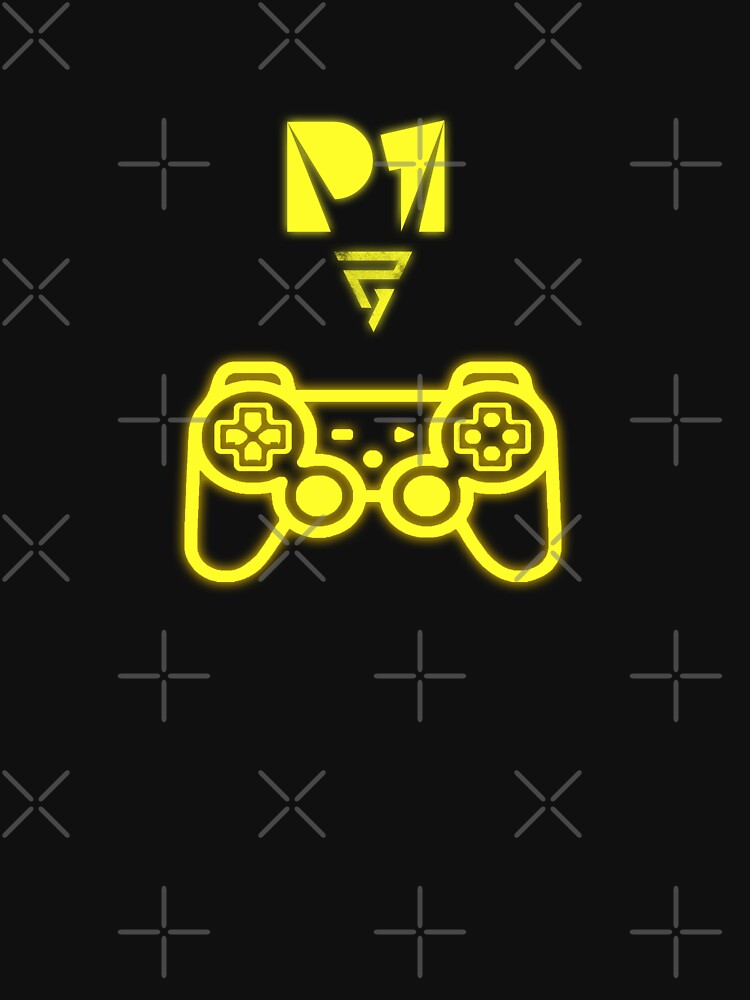 PLAYER 1 Pro gaming Neon design by SultanOFFICIAL