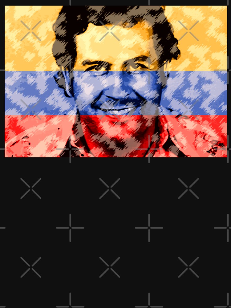 Pablo Escobar Colombia 2018 World Cup fan artwork by emphatic