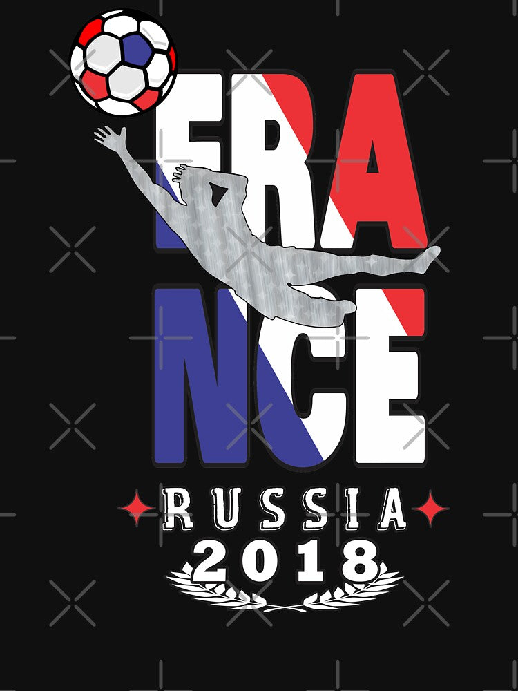 France world cup soccer Russia in 2018 Tshirt Championship by Tetete