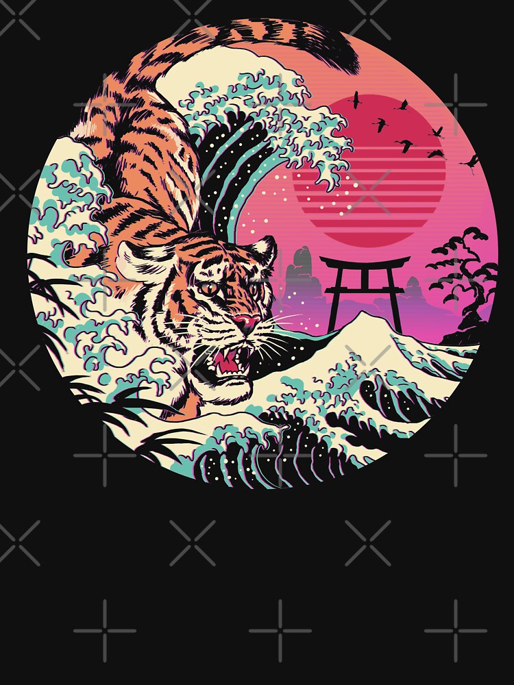 Rad Tiger Wave by vincenttrinidad