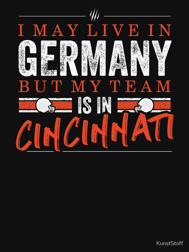 Cincinnati Football Team - Fans from Germany by KunstStoff