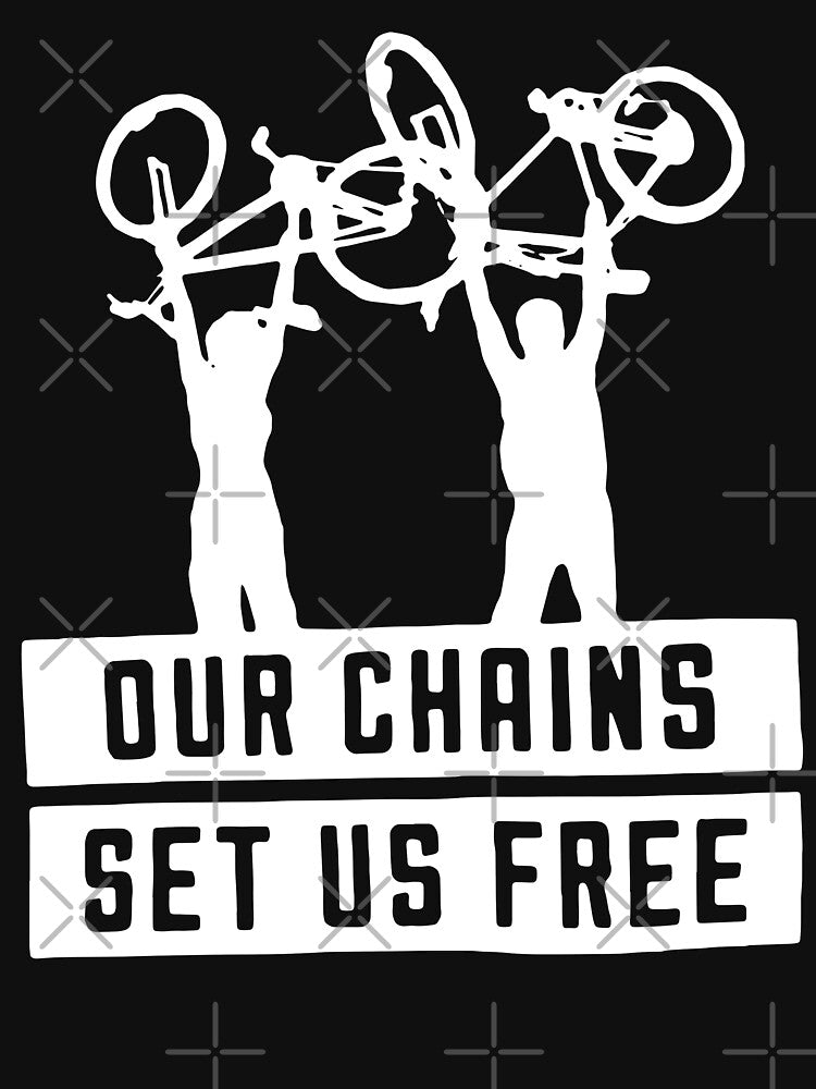 Our Chains Set Us Free by thinkbicycle