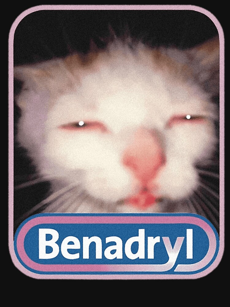 Benadryl Cat Meme by ChouaMouasa