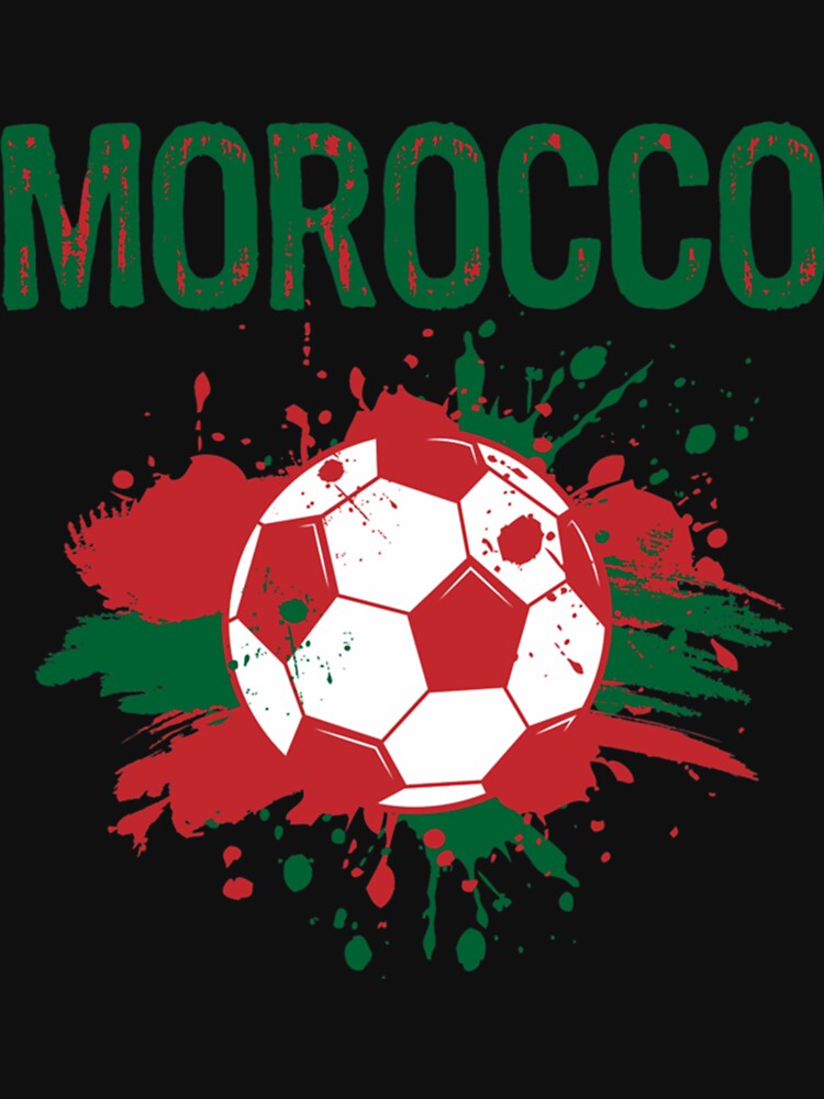 Morocco Soccer T-Shirt Fan Football Gift Cool Funny Quote - Morocco Soccer Tee Shirts Essentia by yeseniaval