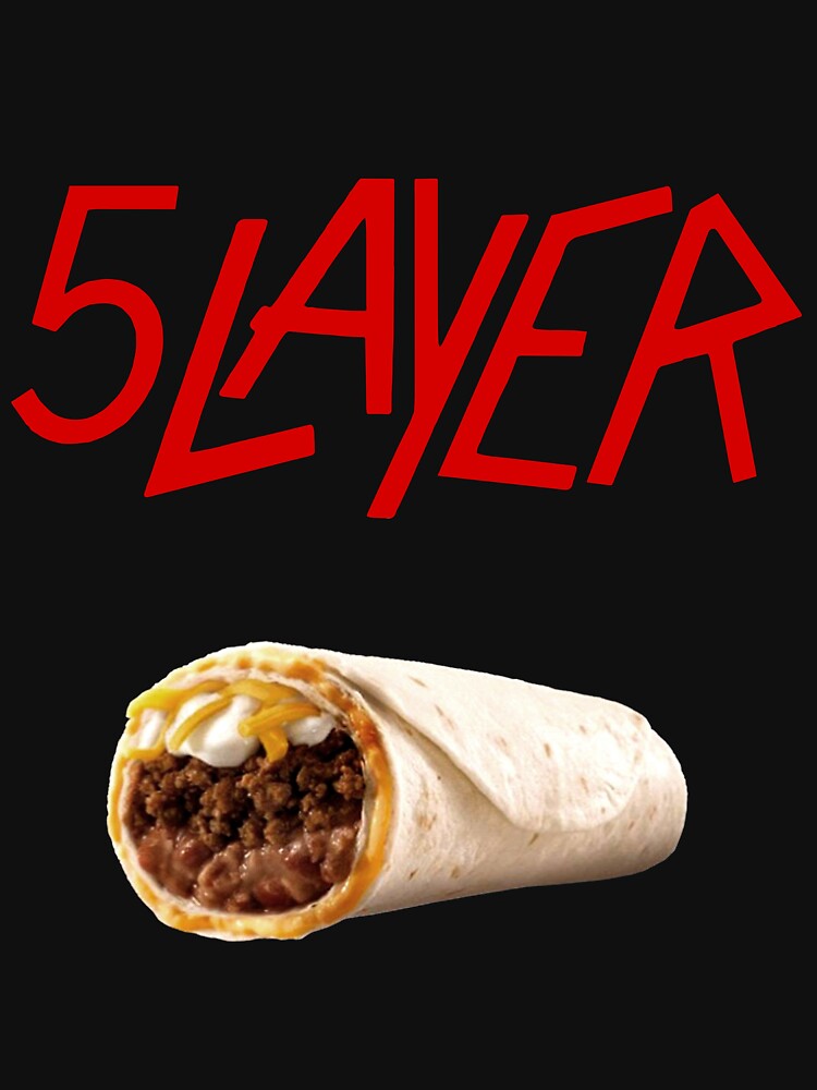 Burrito 5 Layer Funny by Ambariantz1111
