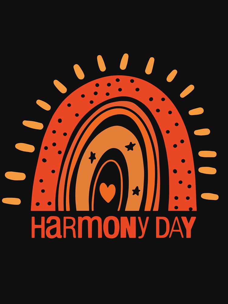 HARMONY DAY T-Shirt | 21 March Shirt | School Kids Orange Harmony Day Shirt | Everyone Belongs Shirt | Kids Adults Harmony Day Unisex Top by awildaesimon
