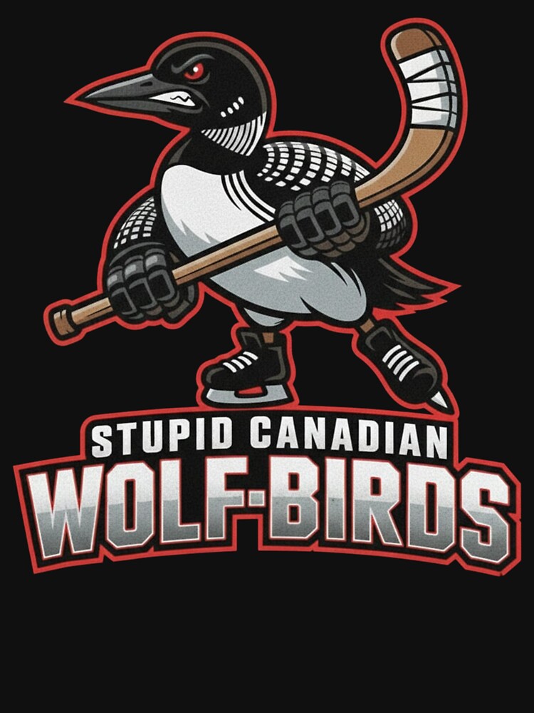 Stupid Canadian Wolf Bird by kreativa01