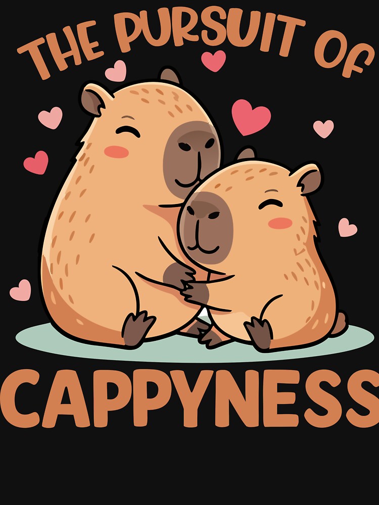 Kawaii Capybara - The Pursuit Of Cappyness by legendaryskins