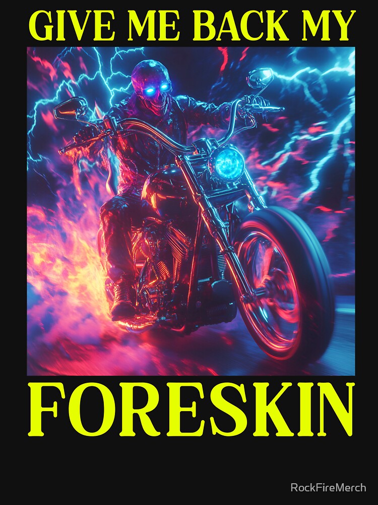 Hard Skeleton Funny Foreskin by RockFireMerch