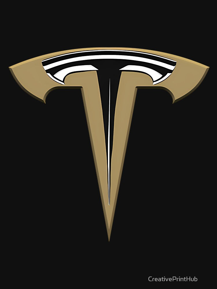 Tesla Cool Logo by CreativePrintHub ⭐⭐⭐