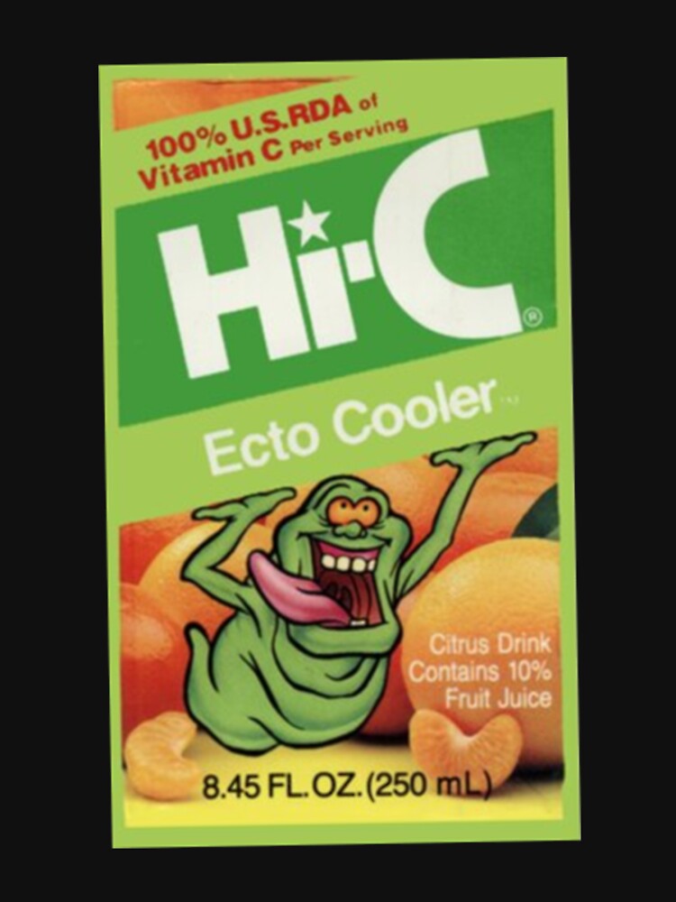 Ecto Cooler Slimer Retro Vintage Drink by SonphotPhet