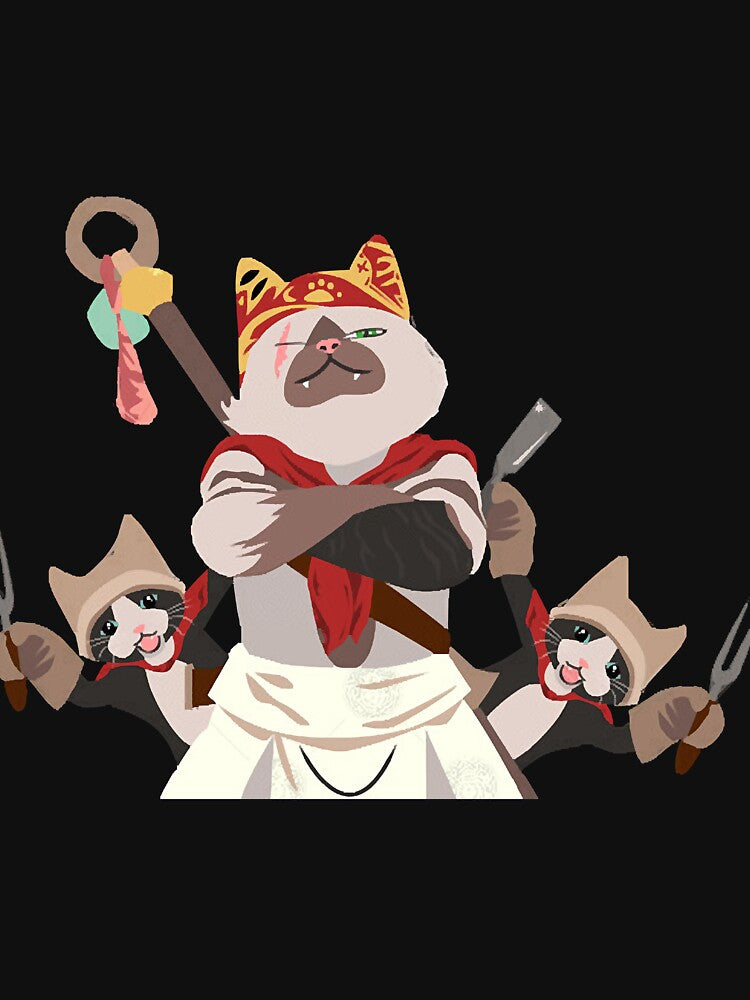 Monster Hunter World Meowscular Chef by phamquynh