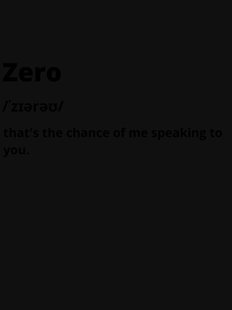 Zero Definition by just-doing-it