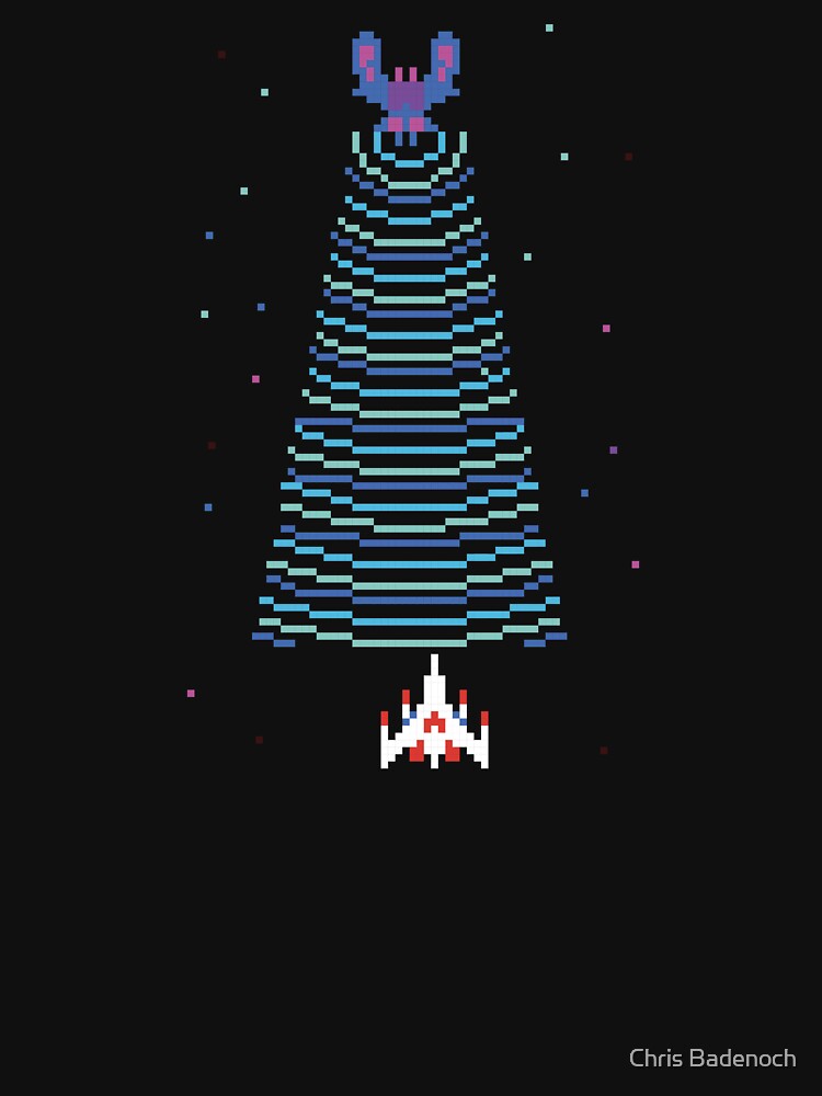 Galaga Fighter Captured by Chris Badenoch