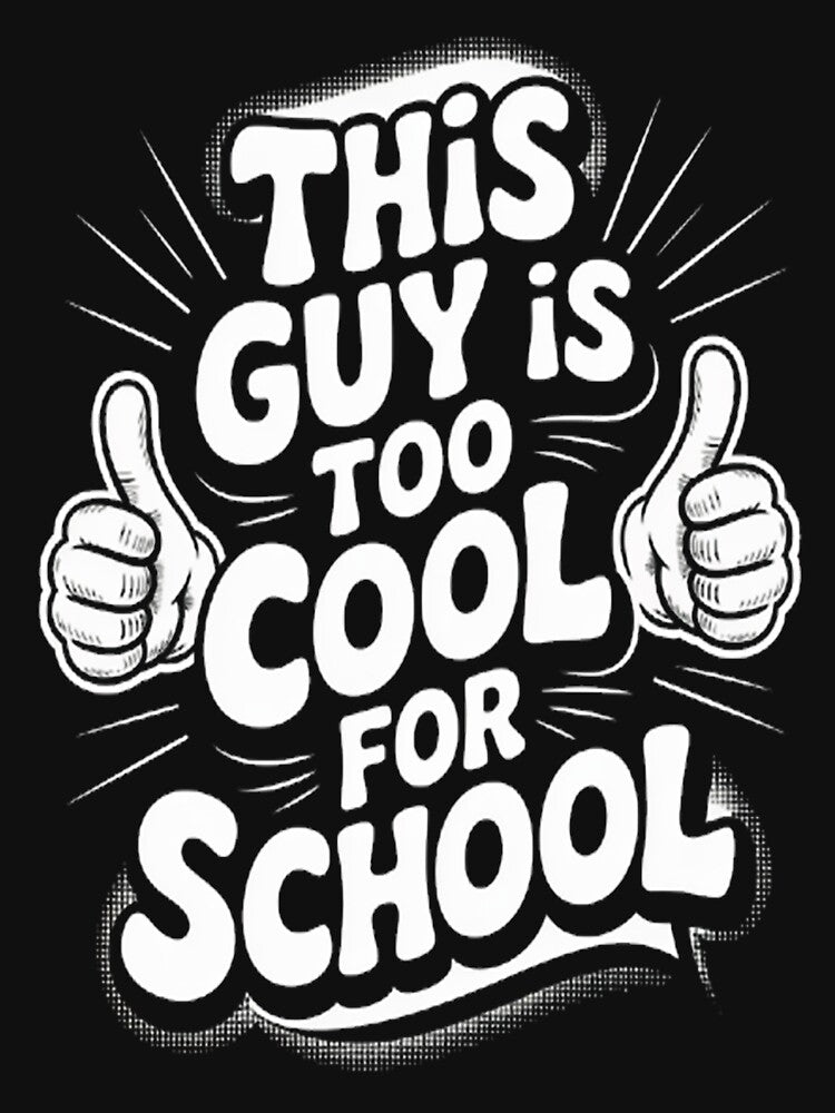 This Guy Is Too Cool For School Thumbs Up by HaiharryCartoon