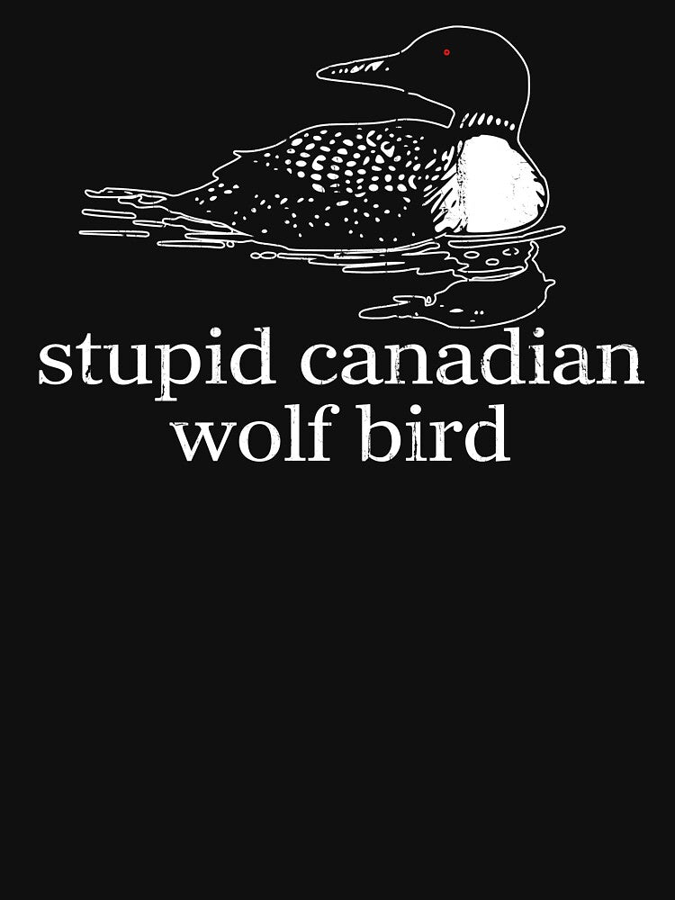 Stupid Canadian Wolf Bird by passantpossi