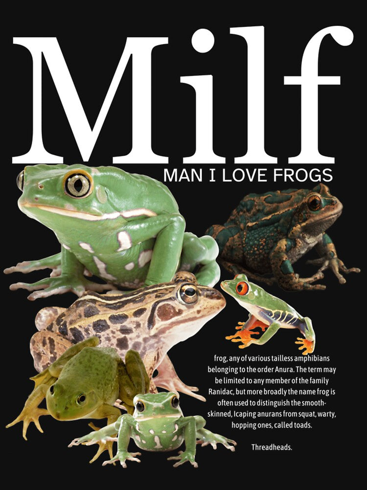 Man I Love Frogs by CanMcgin