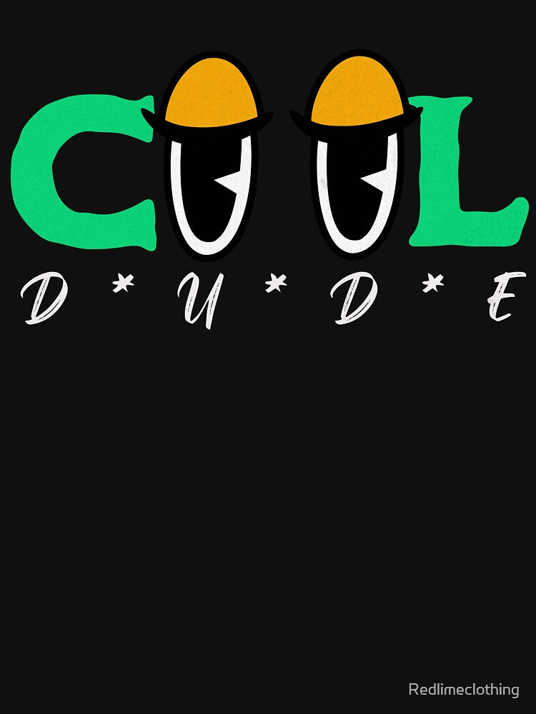 Cool Dude T-Shirt by Redlimeclothing