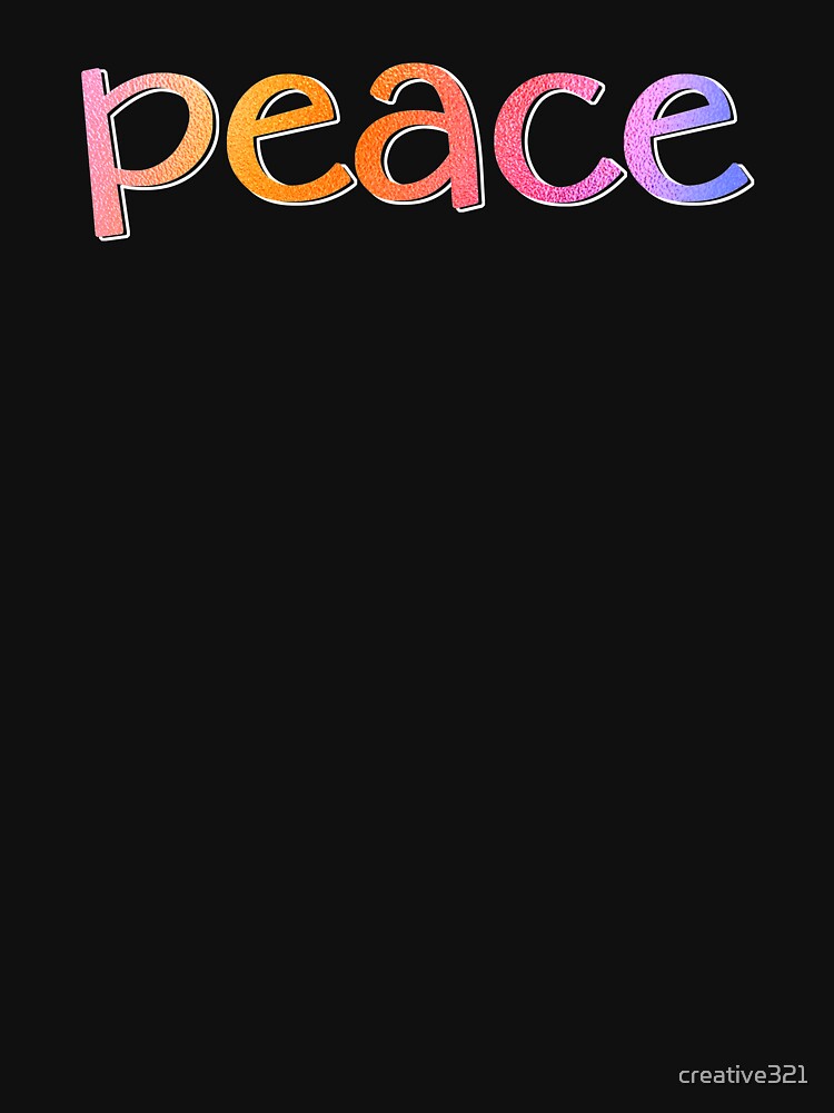 Peace Multicolor by creative321