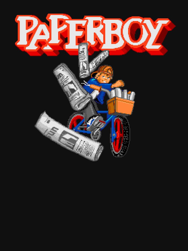 Paperboy Game by Retr0Tshirts