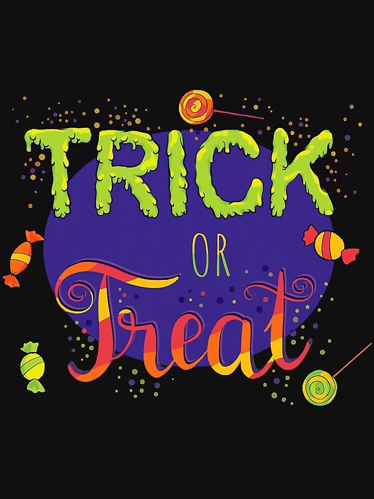 Trick Or Treat Halloween Night Candy by YesterDayCheck