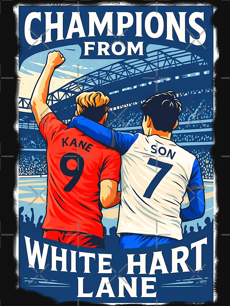 Celebration of Two soccer Champions in Victory Poster by Tong4130