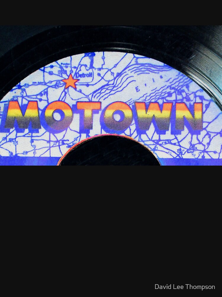 Motown records label Art design B by David Lee Thompson